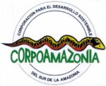 Logo de la Corporación para el Desarrollo Sostenible del Sur de la Amazonia CORPOAMAZONIA